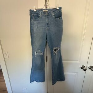 Levi's 726 Flare Denim Jeans Sz 31
